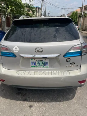 Lexus RX 2011 Silver
