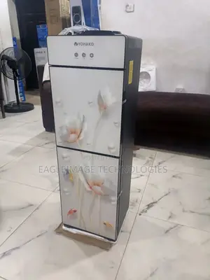 Premium Yohako Water Dispenser With Bottom Refrigerator Storage
