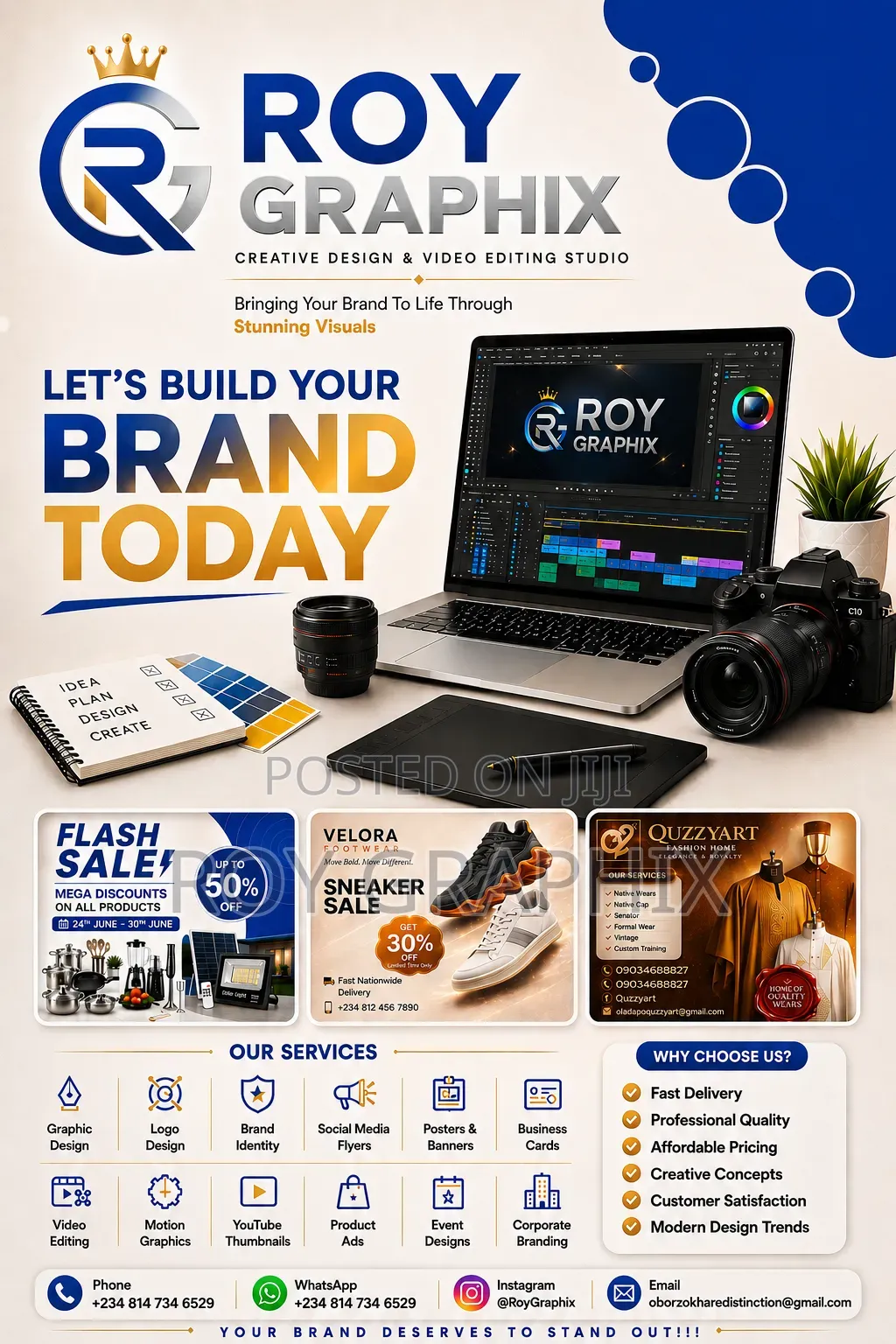 Attractive Logos, Flyers, Posters, Banners | Ai Animations, Reel Edits