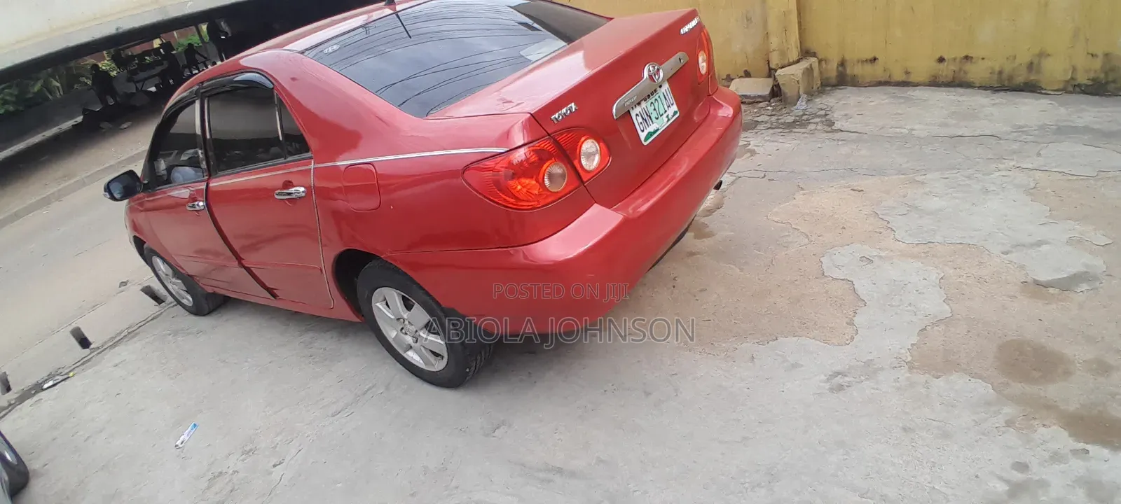Toyota Corolla 2003 Red
