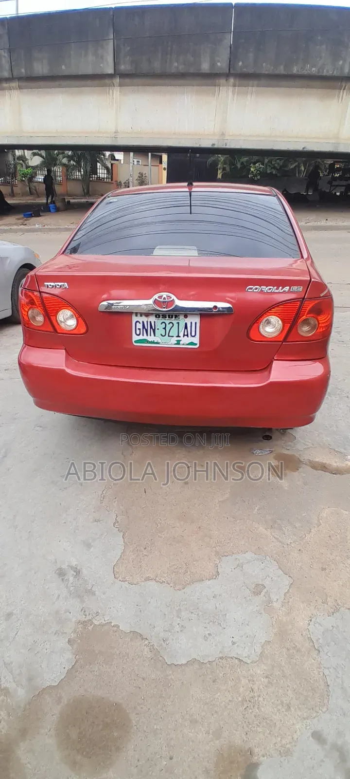 Toyota Corolla 2003 Red