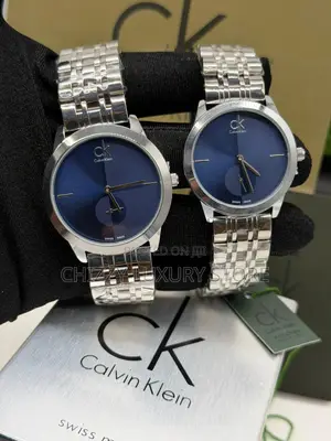 Calvin Klein Quality Luxury Couples Chain Strap Wristwatch