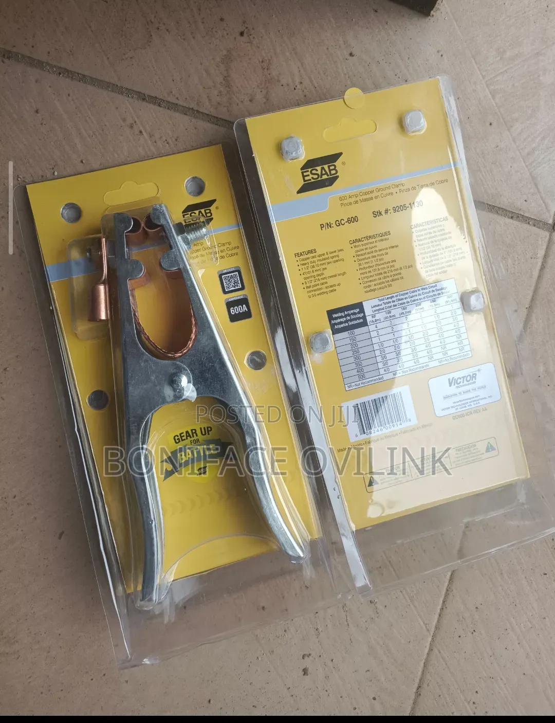 Earth Clamp Esab