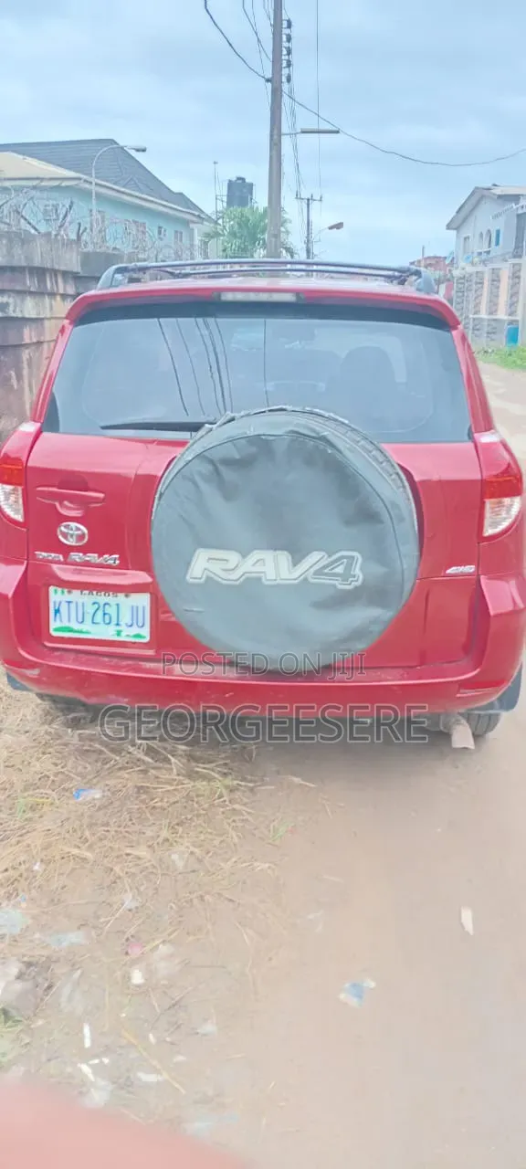 Toyota RAV4 2008 Red