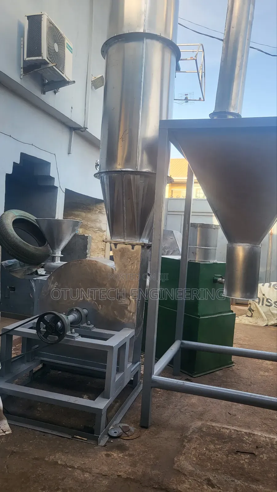 Double Cyclone Flash Dryer