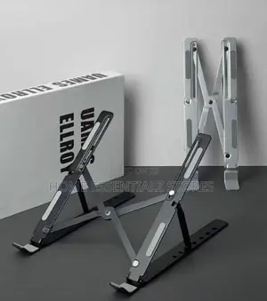 Foldable Aluminum Laptop Stand - Macbook Portable Laptop Riser