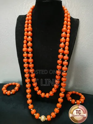Two Layer Coral Beads