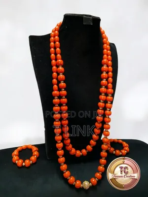 Unisex Coral Beads