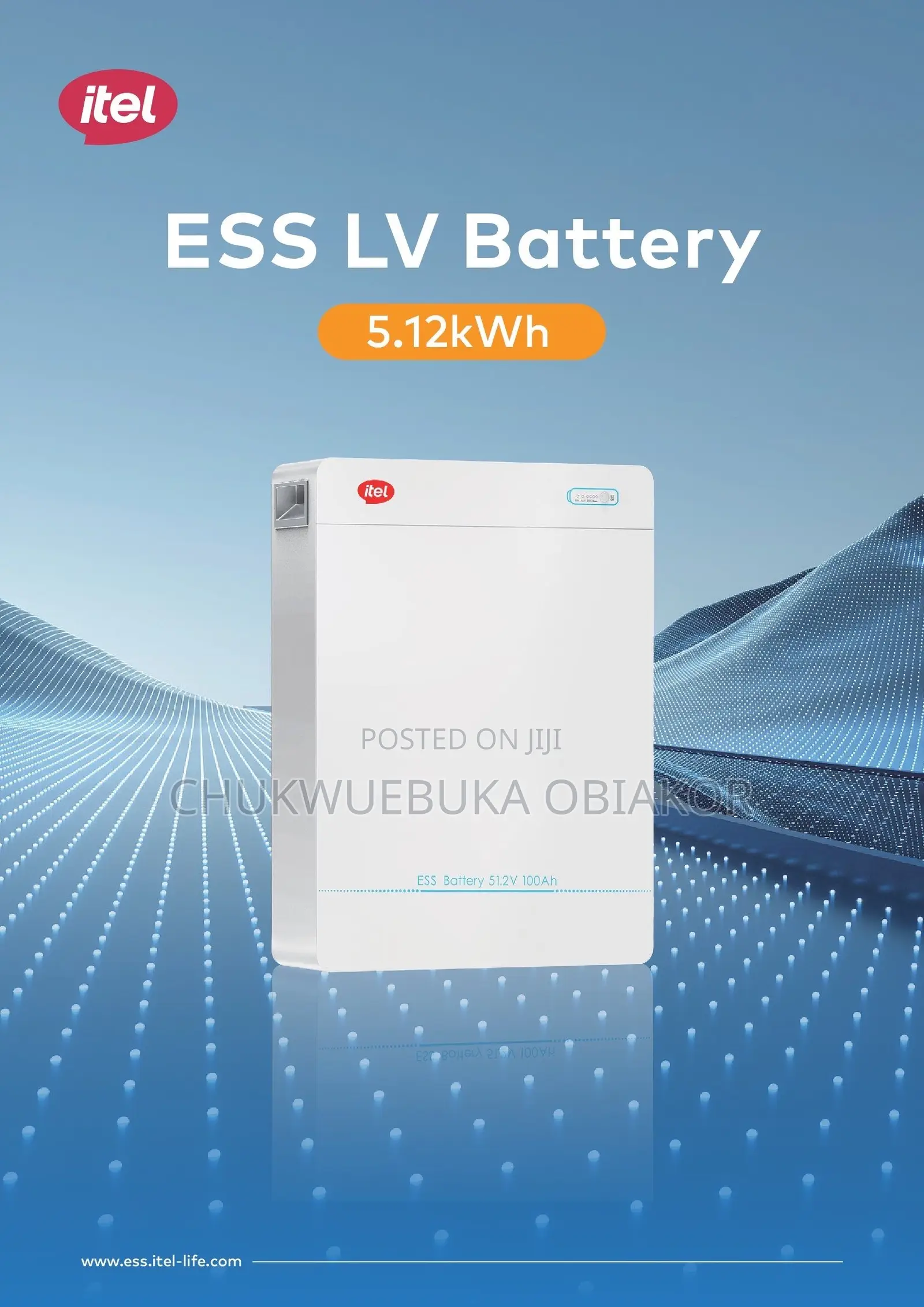 Itel 5kwh Lithium Battery