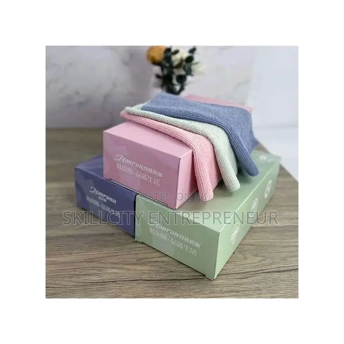 Reusable Microfiber Cleaning Towels