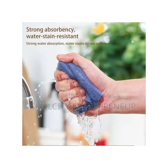 Reusable Microfiber Cleaning Towels