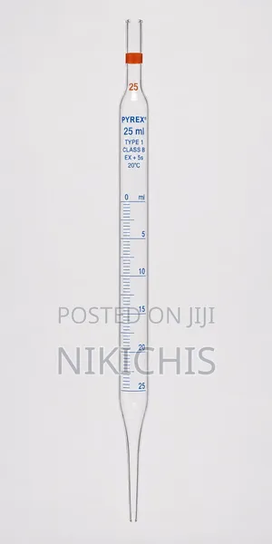 Graduated Pipette, Type 1, Class B, 25 Ml