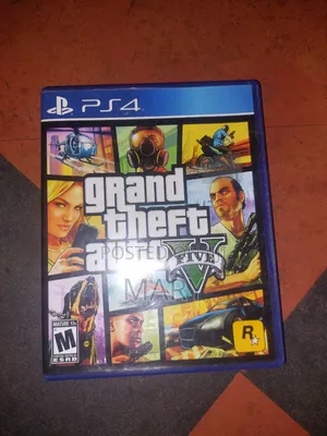 Grand Theft Auto v (Gta 5) Ps4 Disc – Good Condition