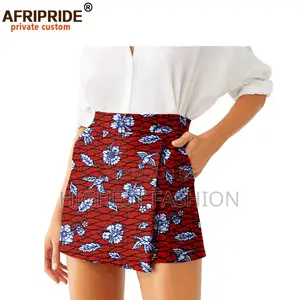 Loose High Waist Ankara Short