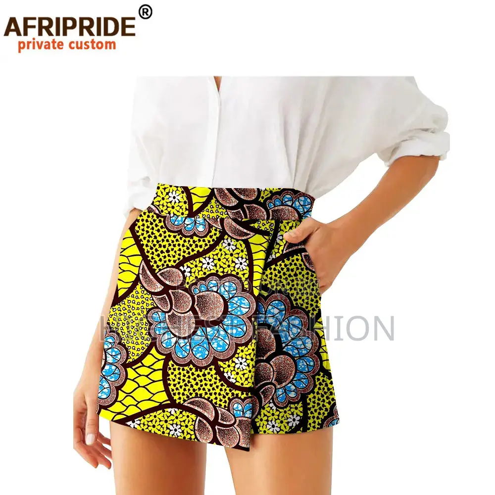 Loose High Waist Ankara Short