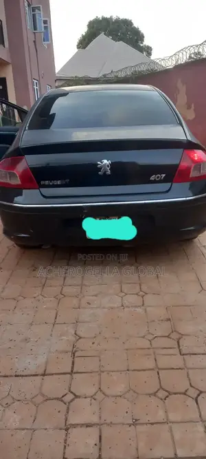 Peugeot 407 2011 Black
