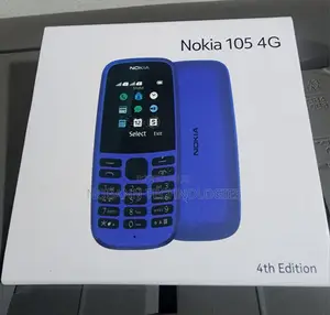 New Nokia 105 4G Black