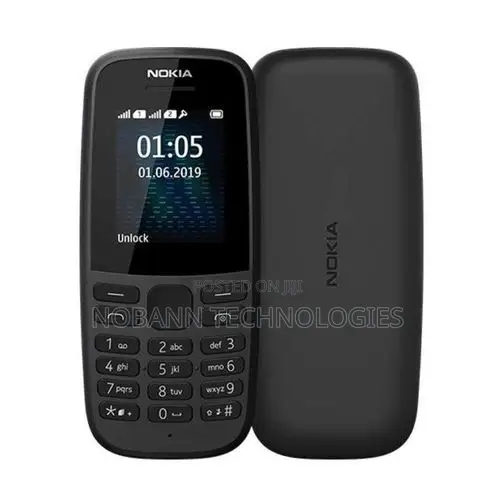 New Nokia 105 4G Black