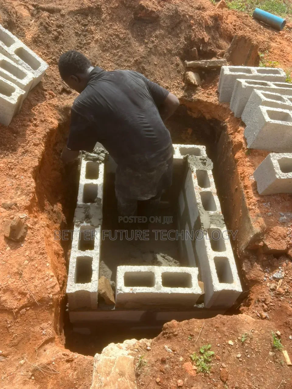 Efficient Toilet Digester