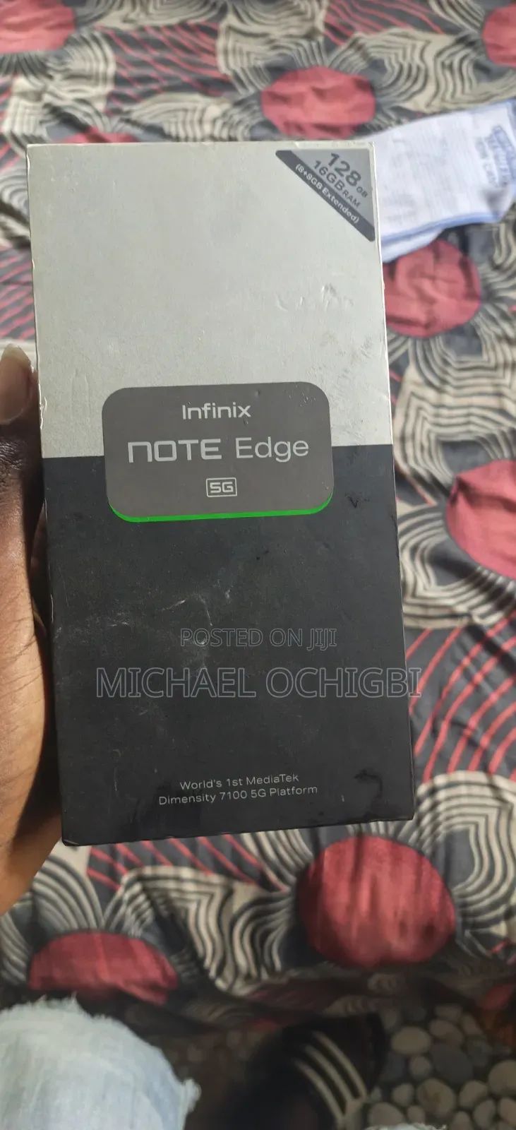 Infinix Note Edge 128 GB Black