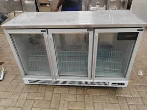 Hubert Commercial 3-Door Back Bar Cooler