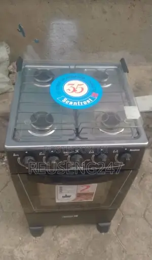 Scanfrost 4 Faced Gas