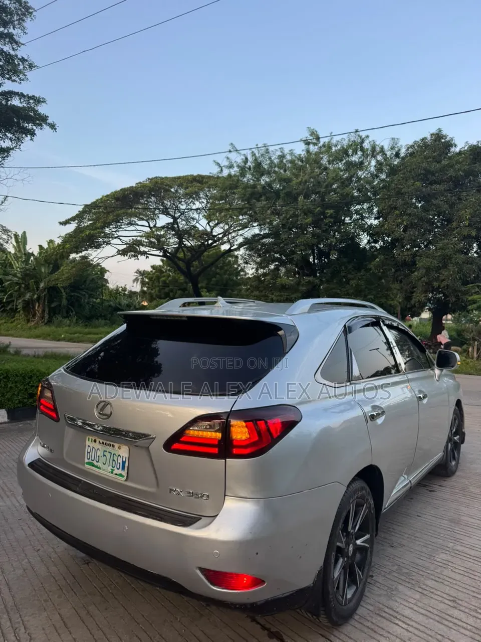 Lexus RX 2011 Silver