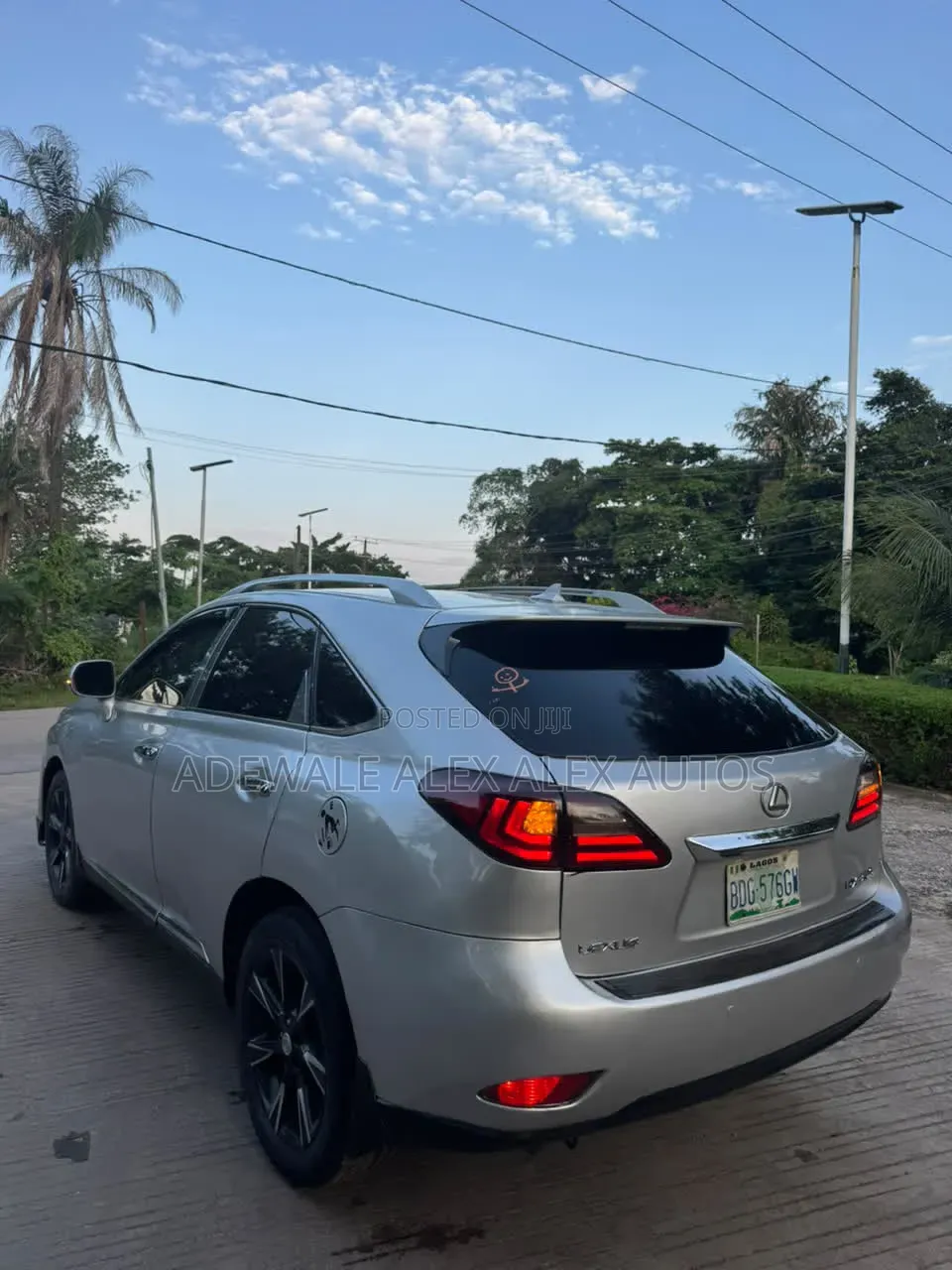 Lexus RX 2011 Silver
