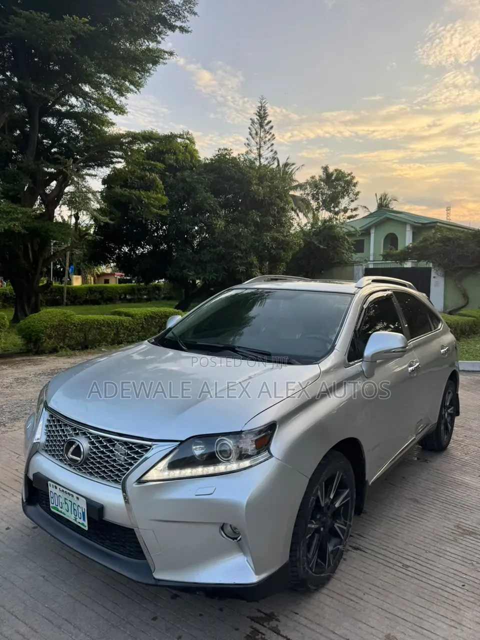 Lexus RX 2011 Silver