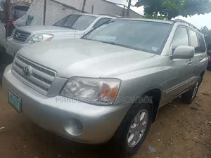 Toyota Highlander V6 2005 Silver