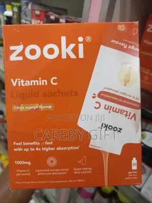 Zooki Vitamin C Liquid Sachets 1000mg