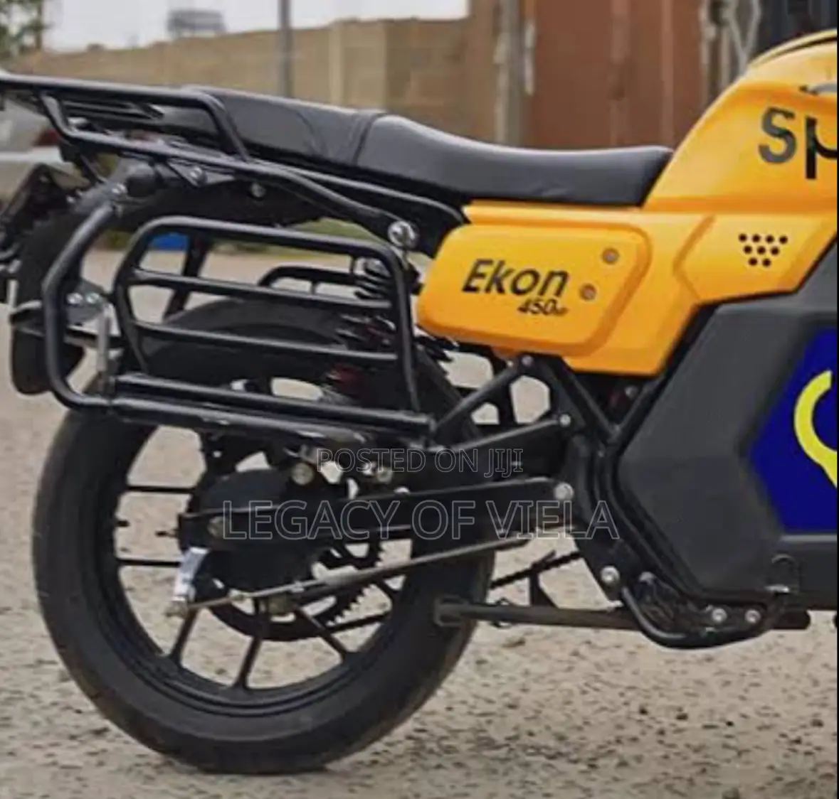 New Motorcycle 2025 Yellow