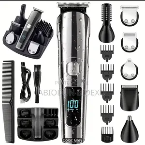 Waikil New Multi Functional Professional Men's Barber Set Hair Trimmer