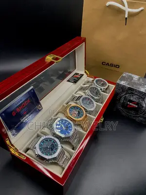Silver G Shock Ga 2100