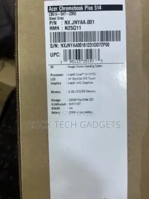 New Laptop Acer Chromebook 11 8GB Intel Core i3 SSD 256GB