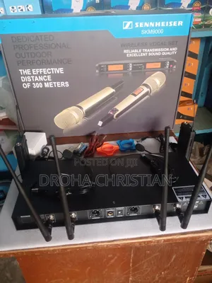 Sennheiser Double Over Head and Lapel Microphone