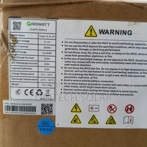 14.3kwh Growatt Lithium Ion Battery