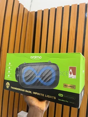 Oraimo Spacebox Pro Wireless Speaker – Deep Bass, Long Battery.