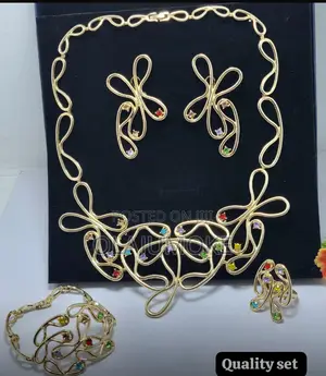 Luxury Gold Jewelry Set