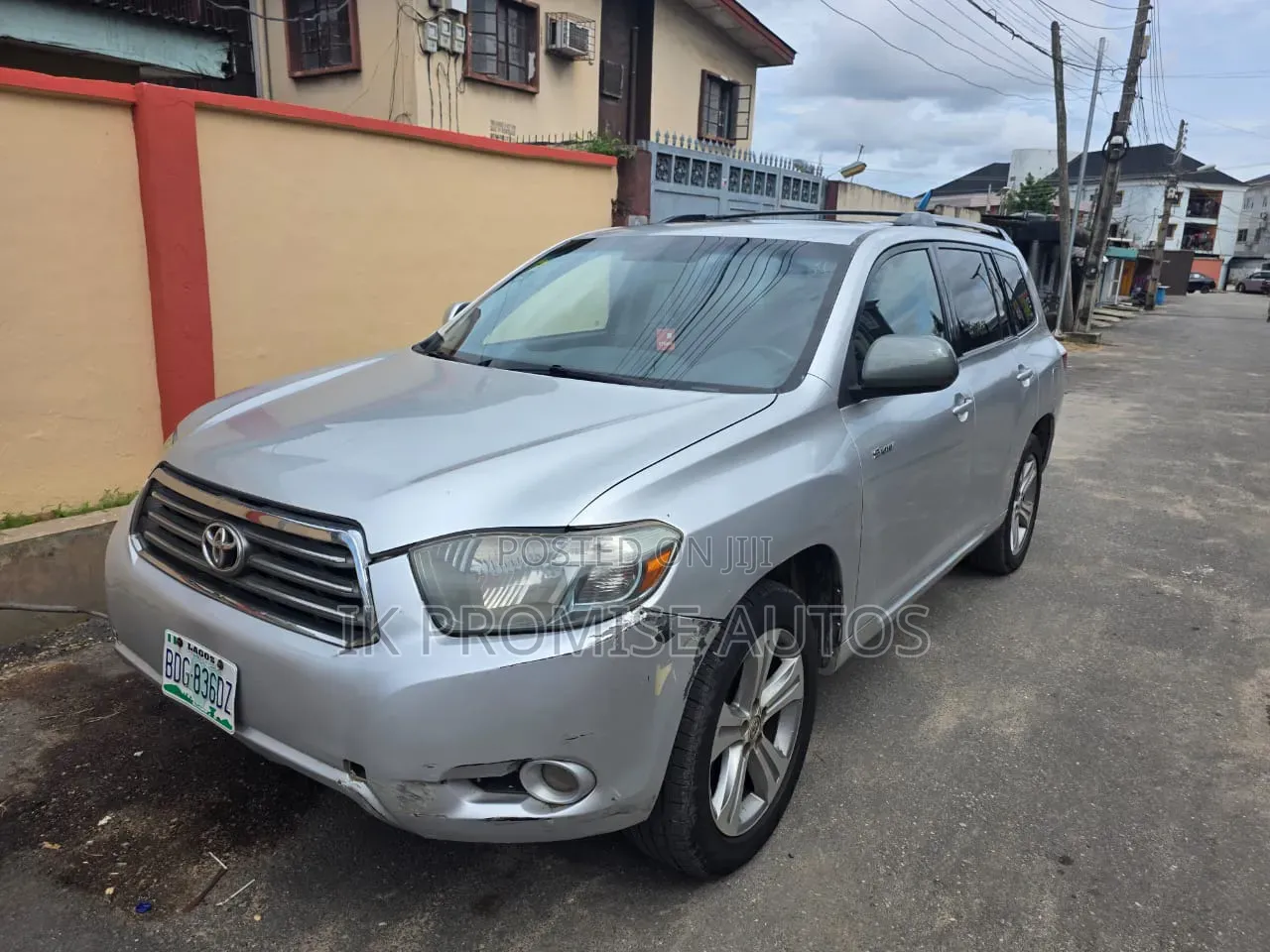 Toyota Highlander 2010 Silver
