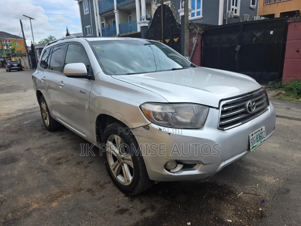 Toyota Highlander 2010 Silver