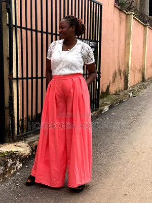 Plain Palazzo Pants by Hormorba Wears