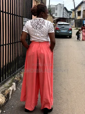 Plain Palazzo Pants by Hormorba Wears