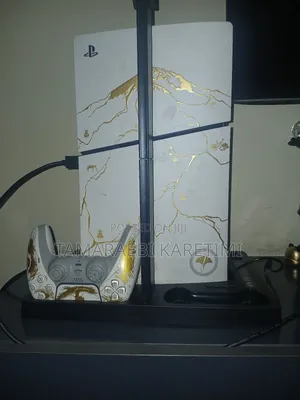 Playstation 5 Console and Fan Stand With 6 Games Included
