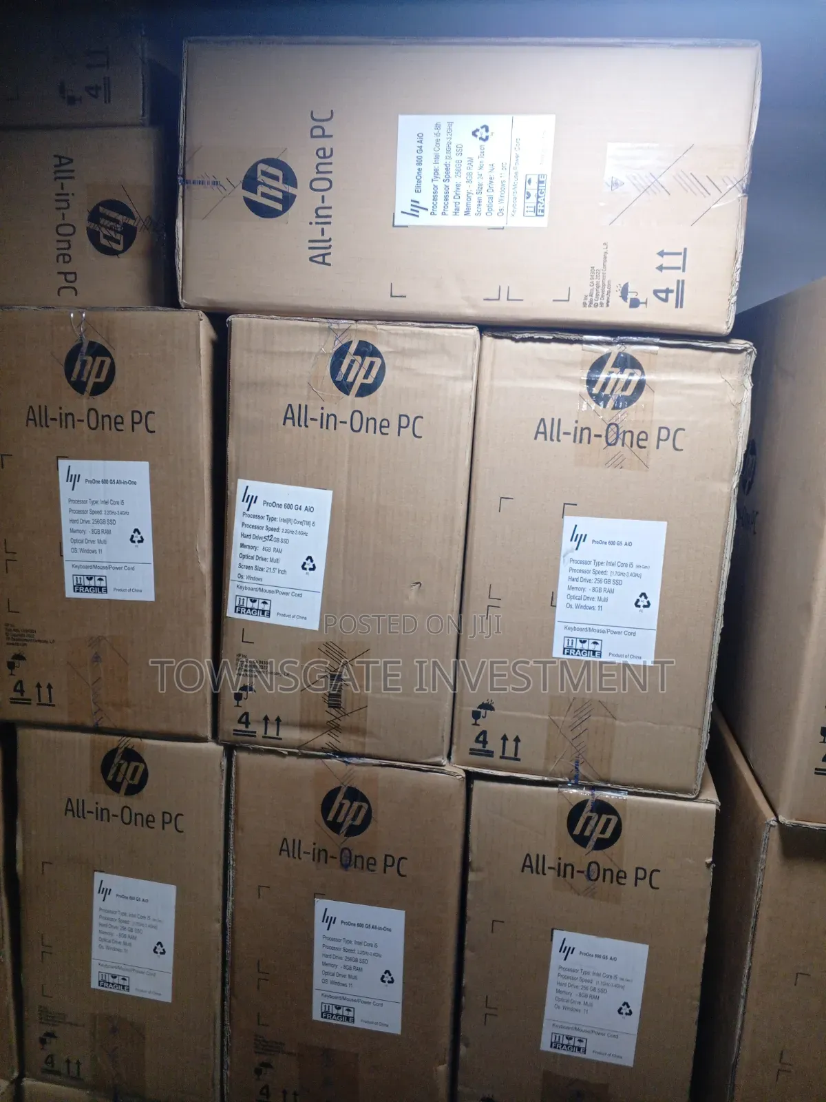 New Desktop Computer HP EliteOne 800 G6 8GB Intel Core i5 SSD 256GB