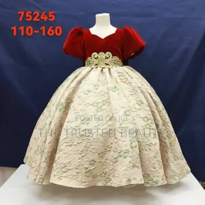  Beauty Miss Wine Baby Girl Dress – Elegant Princess Fashion