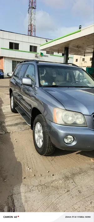 Toyota Highlander 2003 Blue