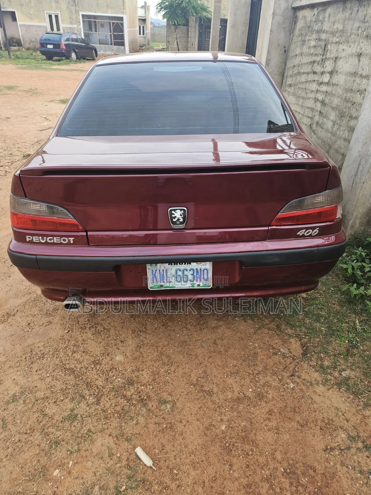 Peugeot 406 2001 Maroon