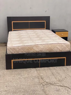 Top Quality 41⁄2 by 6 Bedframe Wit Semi Orthopaedic Mattress Drawer