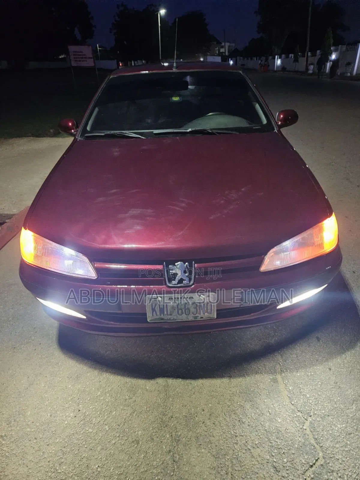 Peugeot 406 2001 Maroon